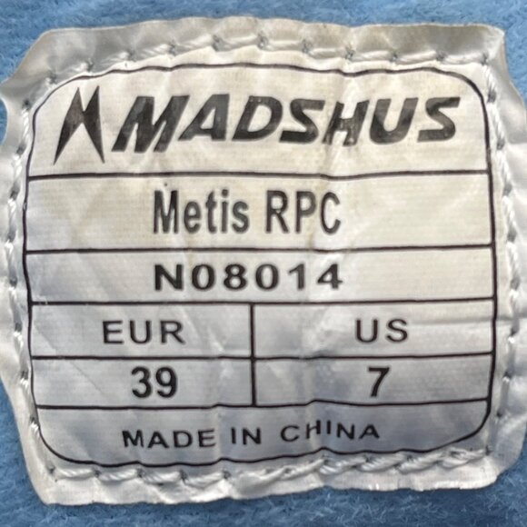 Madshus Metis RPC Womens Black & Blue Nordic Style Cross-Country Ski Boots Sz 7 - Picture 5 of 8